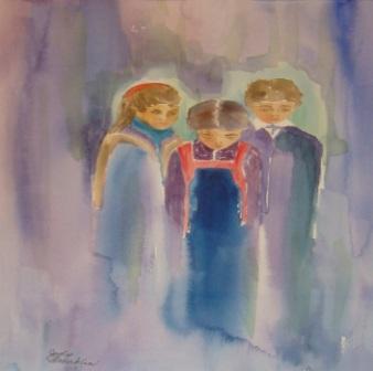 Judy Franklin - Lisbon School Girls.jpg